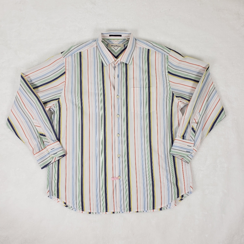 Tommy Bahama XL Long Sleeve Dress Shirt